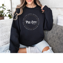 Load image into Gallery viewer, 'PEG CITY Crewnecks