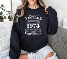 Load image into Gallery viewer, 50th BIRTHDAY - Vintage - CREWNECK (view options)