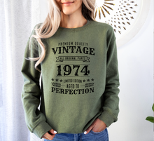 Load image into Gallery viewer, 50th BIRTHDAY - Vintage - CREWNECK (view options)