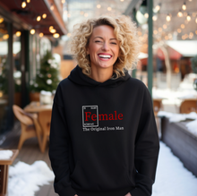 Load image into Gallery viewer, Female - The Original Iron Man - Hoodie