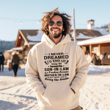 Load image into Gallery viewer, Favourite Son-In-Law of a Freakin' Awesome Mother-In-Law - Hoodie