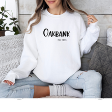 Load image into Gallery viewer, Oakbank Crewneck - BOLD Name Only
