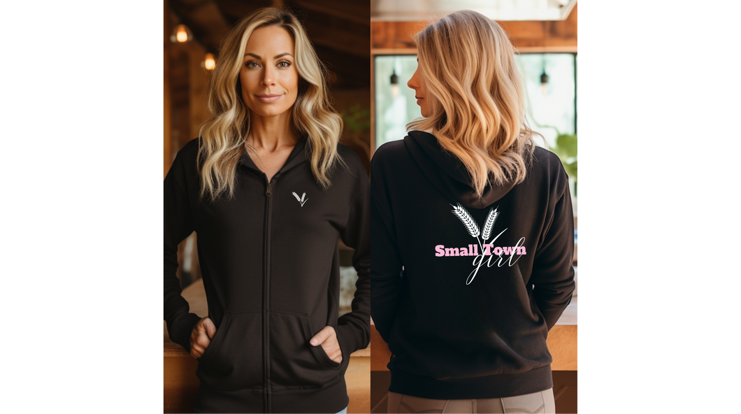 Small Town Girl - CozyZip Up