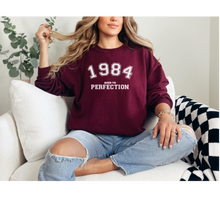 Load image into Gallery viewer, 40th BIRTHDAY - 1984 Aged To Perfection - Crewneck (view options)
