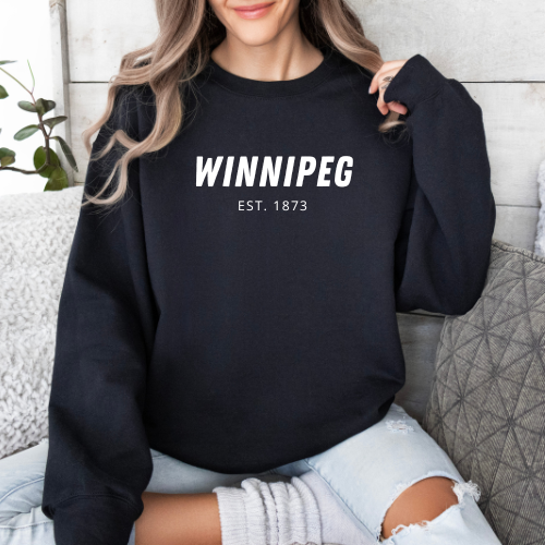 Winnipeg - Crewneck (bold Font)