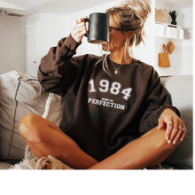 Load image into Gallery viewer, 40th BIRTHDAY - 1984 Aged To Perfection - Crewneck (view options)
