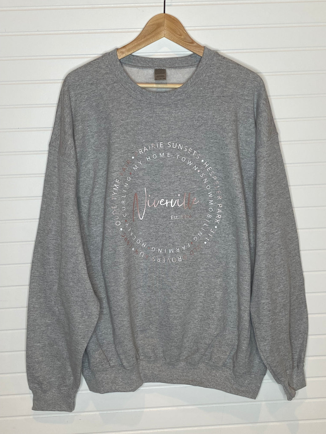 Niverville Crewneck - Sport Grey - XL