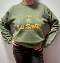Load image into Gallery viewer, La Salle Gold Collection Crewneck - SMALL (ONE LEFT)
