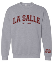 Load image into Gallery viewer, La Salle Crewneck - Varsity Style
