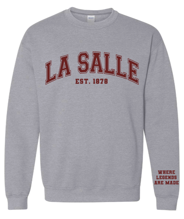 La Salle Crewneck - Varsity Style