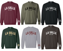 Load image into Gallery viewer, La Salle Crewneck - Varsity Style
