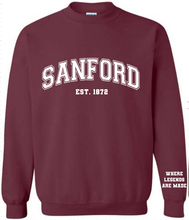 Load image into Gallery viewer, Sanford Crewneck - Varsity Style
