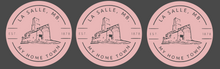 Load image into Gallery viewer, La Salle - My Home Town - 3X3&quot; WATERPROOF VINYL STICKER
