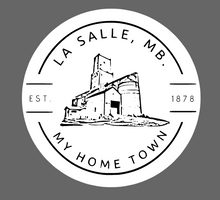 Load image into Gallery viewer, La Salle - My Home Town - 3X3&quot; WATERPROOF VINYL STICKER
