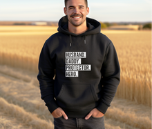 Load image into Gallery viewer, HUSBAND. FATHER. HERO... - Hoodie
