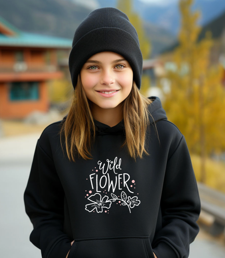 Wild Flower - Matching Mother & Child Hoodies