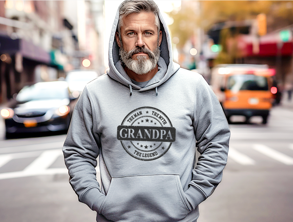 Grandpa - The Man The Myth The Legend - Hoodie