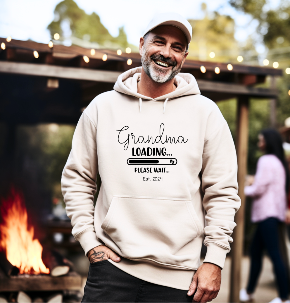 Baby Announcement Hoodies -  Grandpa to be