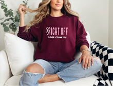 Load image into Gallery viewer, F* Right Off Please &amp; Thank You - CREWNECK
