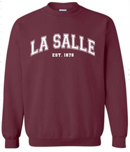 Load image into Gallery viewer, * NEW* La Salle Crewneck - Varsity Style

