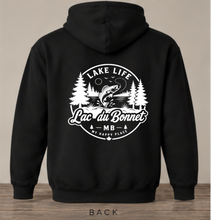 Load image into Gallery viewer, Lac du Bonnet Hoodie - Hooked On Lake Life
