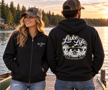 Load image into Gallery viewer, Lee River EXCLUSIVE - Cheers to Lake Life - ZIP UP Hoodie
